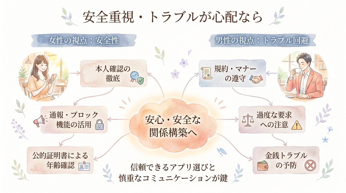 安全重視・トラブルが心配なら