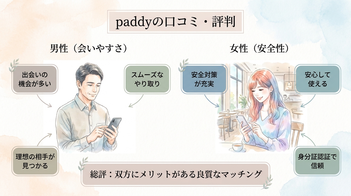 paddyの口コミ・評判