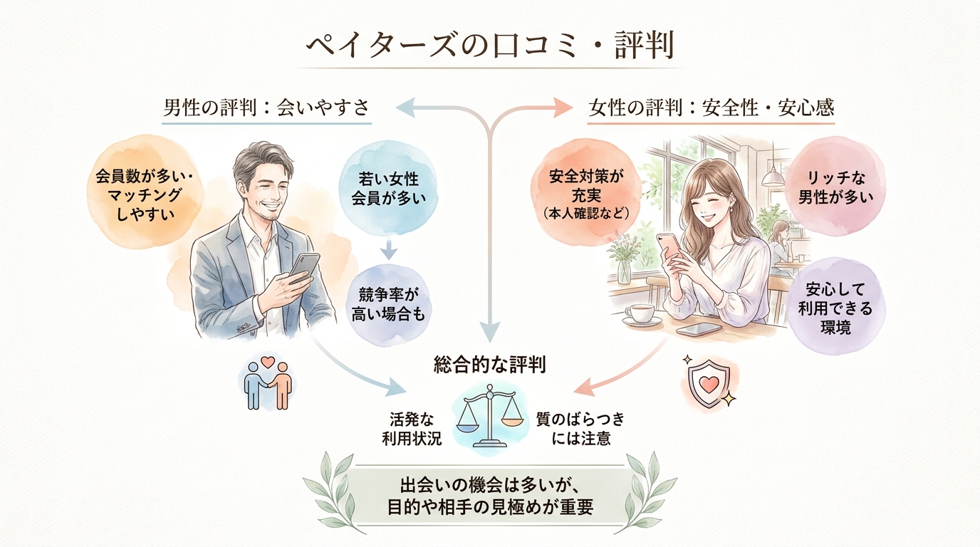 ペイターズの口コミ・評判